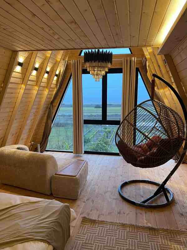 کلبه مدرن رو به دریا - اتاق رو به دریا