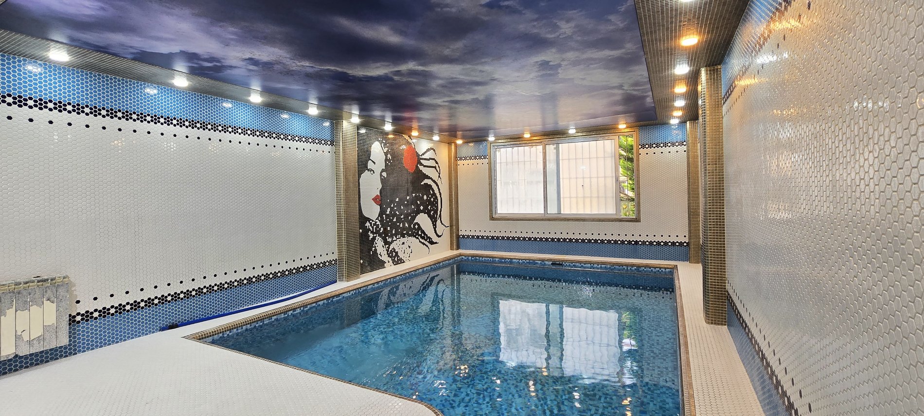 ویلا سه خوابه استخردار آبگرم  گندم