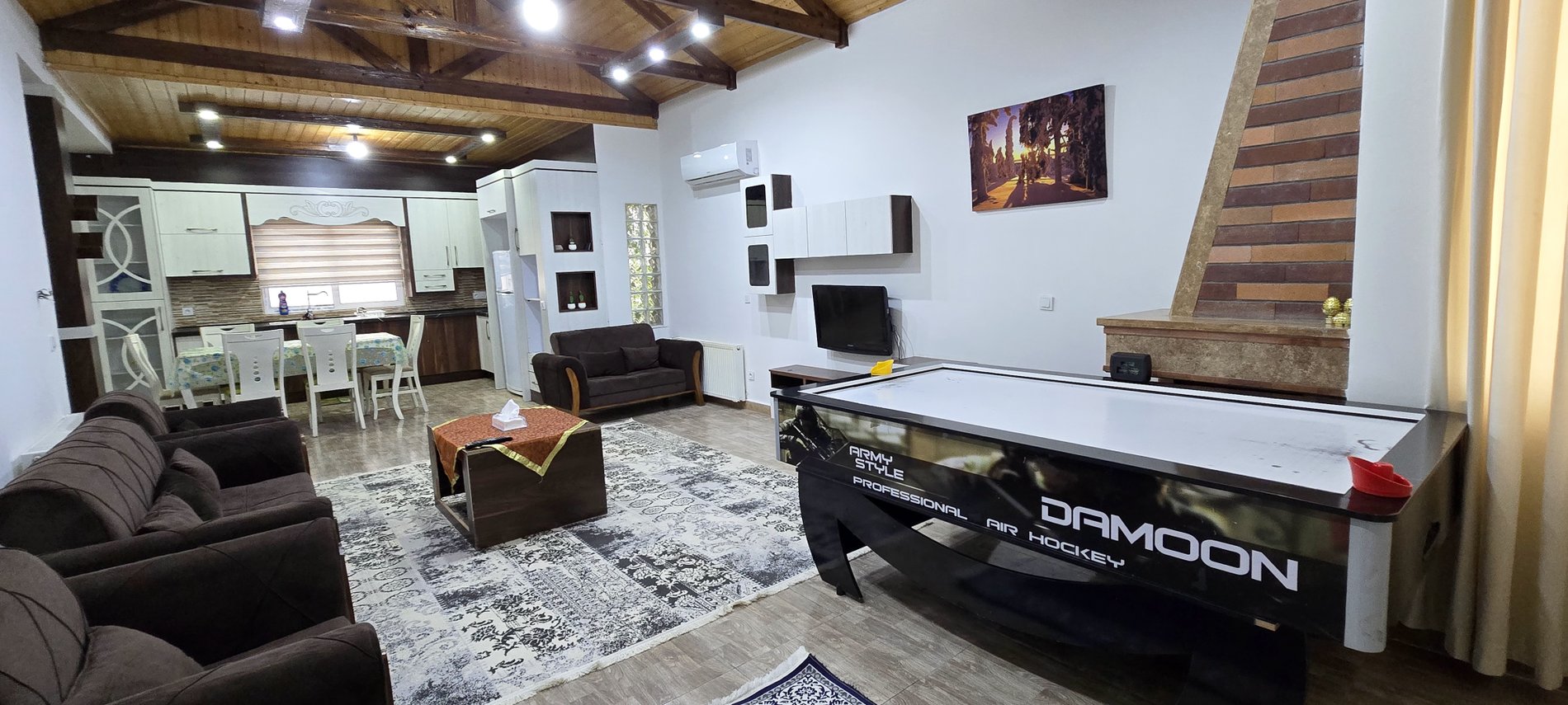 ویلا سه خوابه استخردار آبگرم  گندم