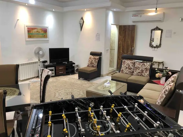 ویلا دوخوابه صدف گلدشت - سالن پذیرایی پ فوتبال دستی