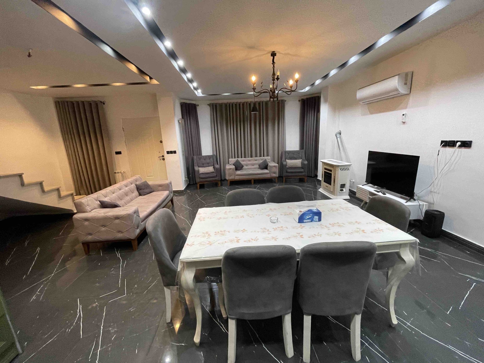 ویلا سه خوابه استخردار آبگرم هادی 1