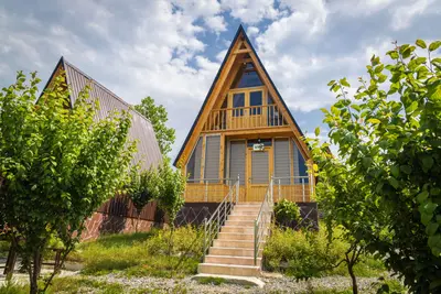 کلبه فلت سوئیسی فانوس - واحد vip 1