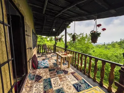 کلبه یک خوابه جنگلی بیژن