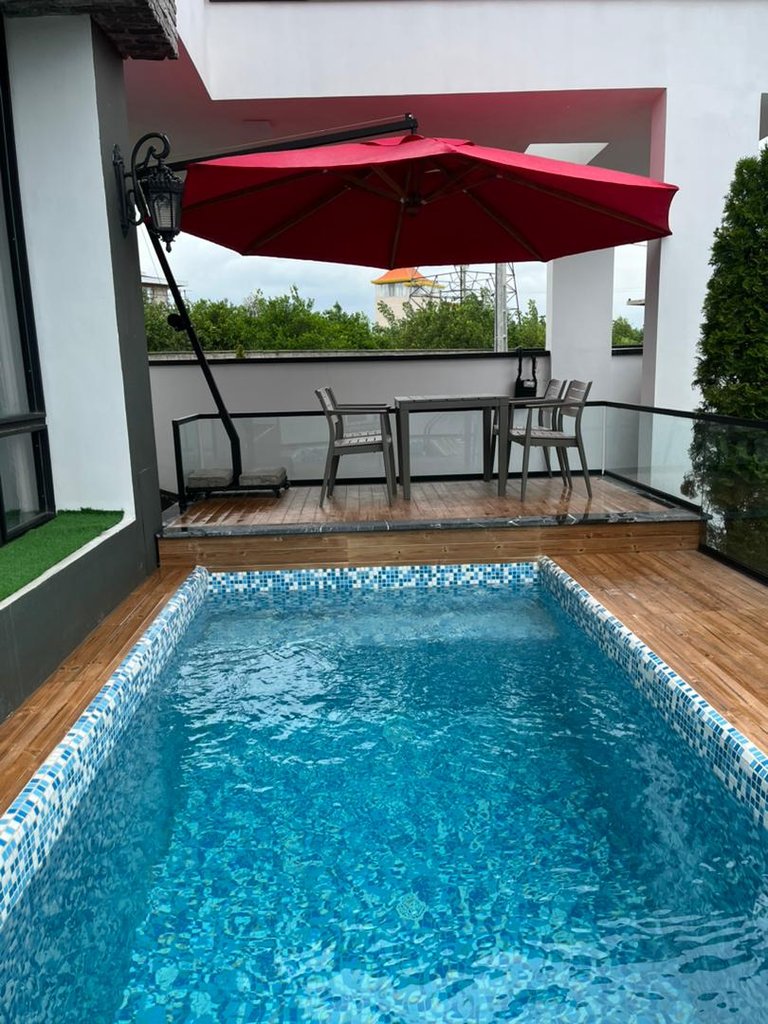 دوخوابه ساحلی استخردار آبگرم بوستان 1