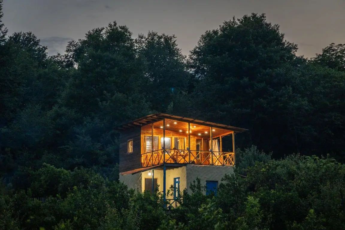 کلبه یک خوابه جنگلی روجین 2