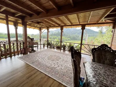 کلبه دوخوابه تریپلکس فانوس