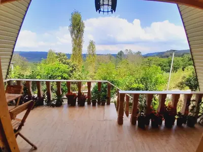 کلبه یک خوابه چوبی جکوزی دار زال