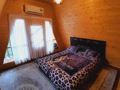 کلبه یک خوابه چوبی جکوزی دار زال