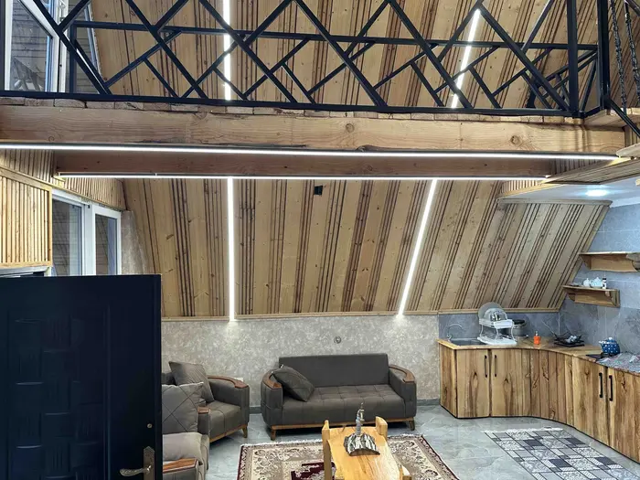 کلبه دوخوابه استخردار آبگرم باغ فردوس ۵۵ - انتخاب عنوان تصویر