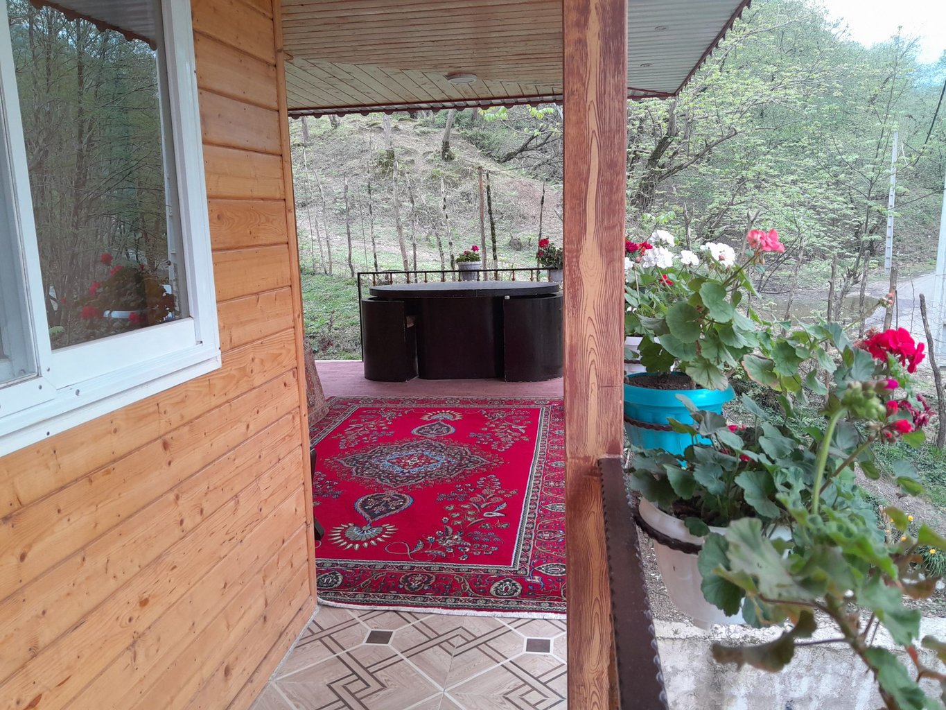 کلبه دوخوابه چوبی دوبلکس میلاد