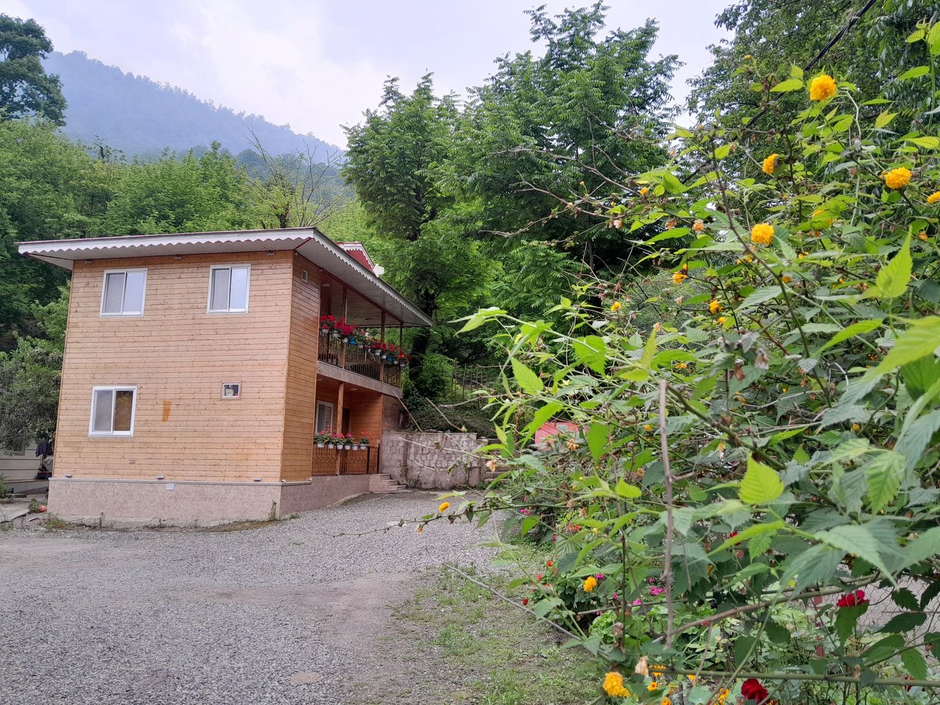 کلبه دوخوابه چوبی دوبلکس میلاد