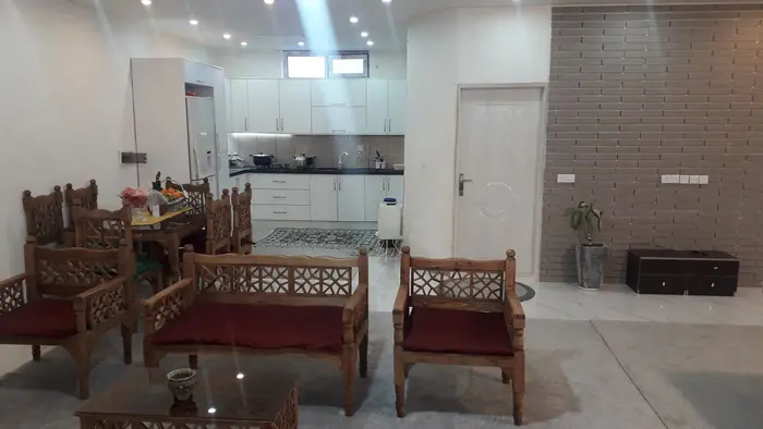 ویلا دوخوابه استخردار تیر و بهمن 25 - نمای سالن