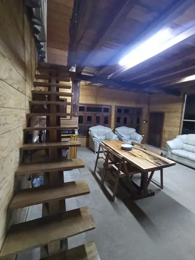 کلبه یک خوابه سوئیسی اکو پارک آبشار