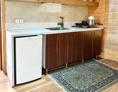 کلبه یک خوابه چوبی صدف 1