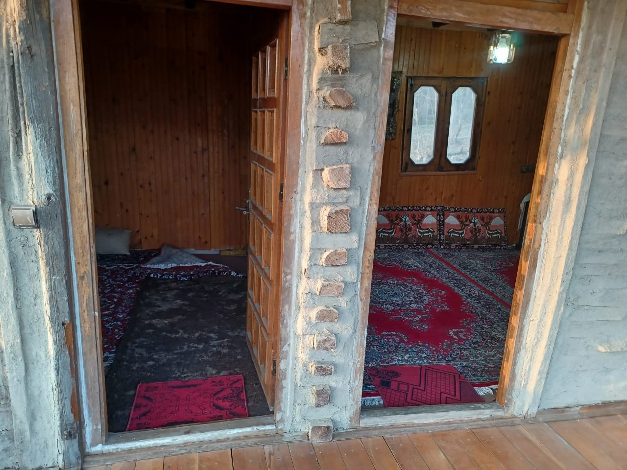 کلبه دوخوابه سنتی افرا