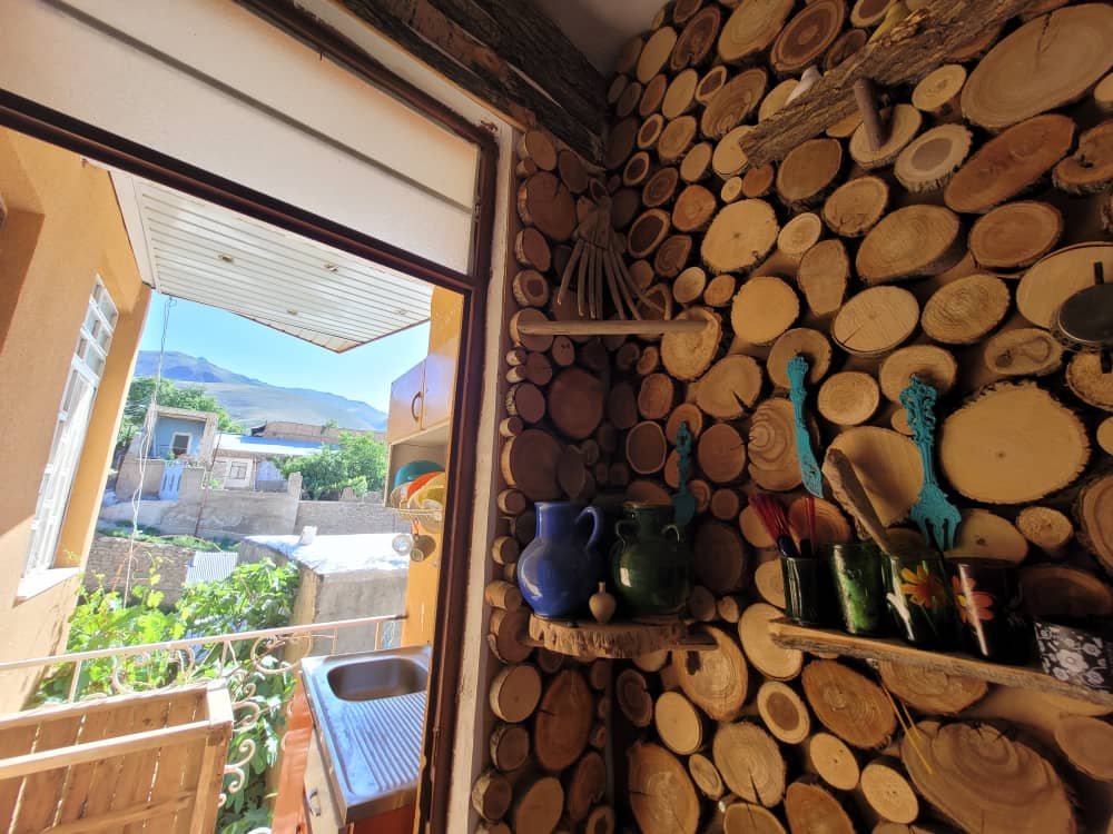 عمارت نقوسان - واحد چوبی