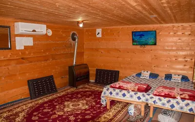 کلبه سه خوابه جنگلی شباهنگ