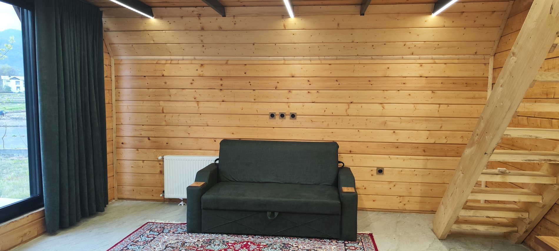 کلبه یک خوابه سوئیسی مقدم