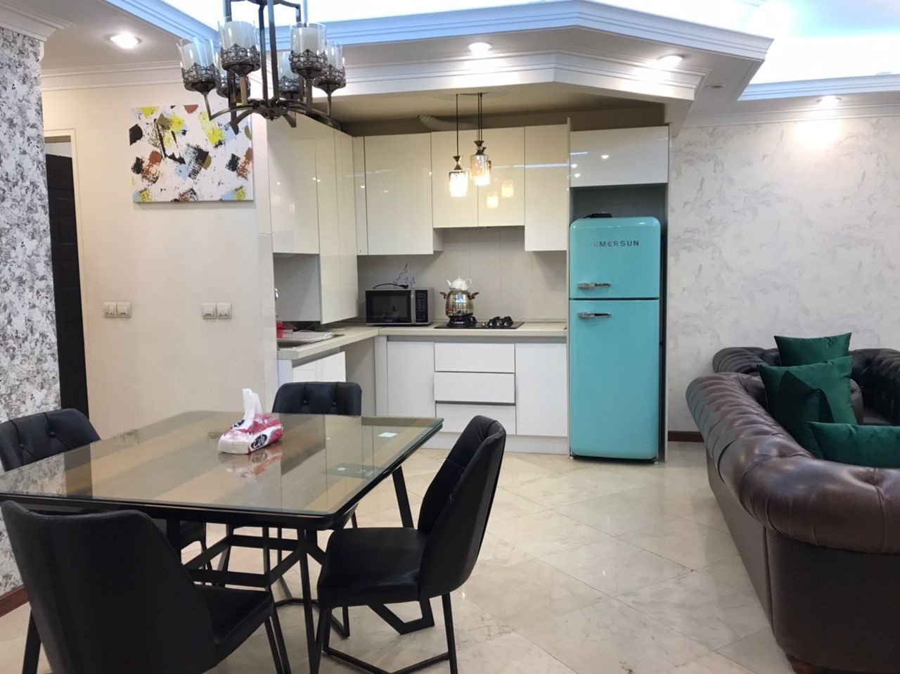 آپارتمان دوخوابه پاسداران ۴