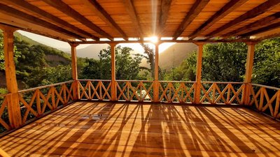 کلبه فلت چوبی آرشام