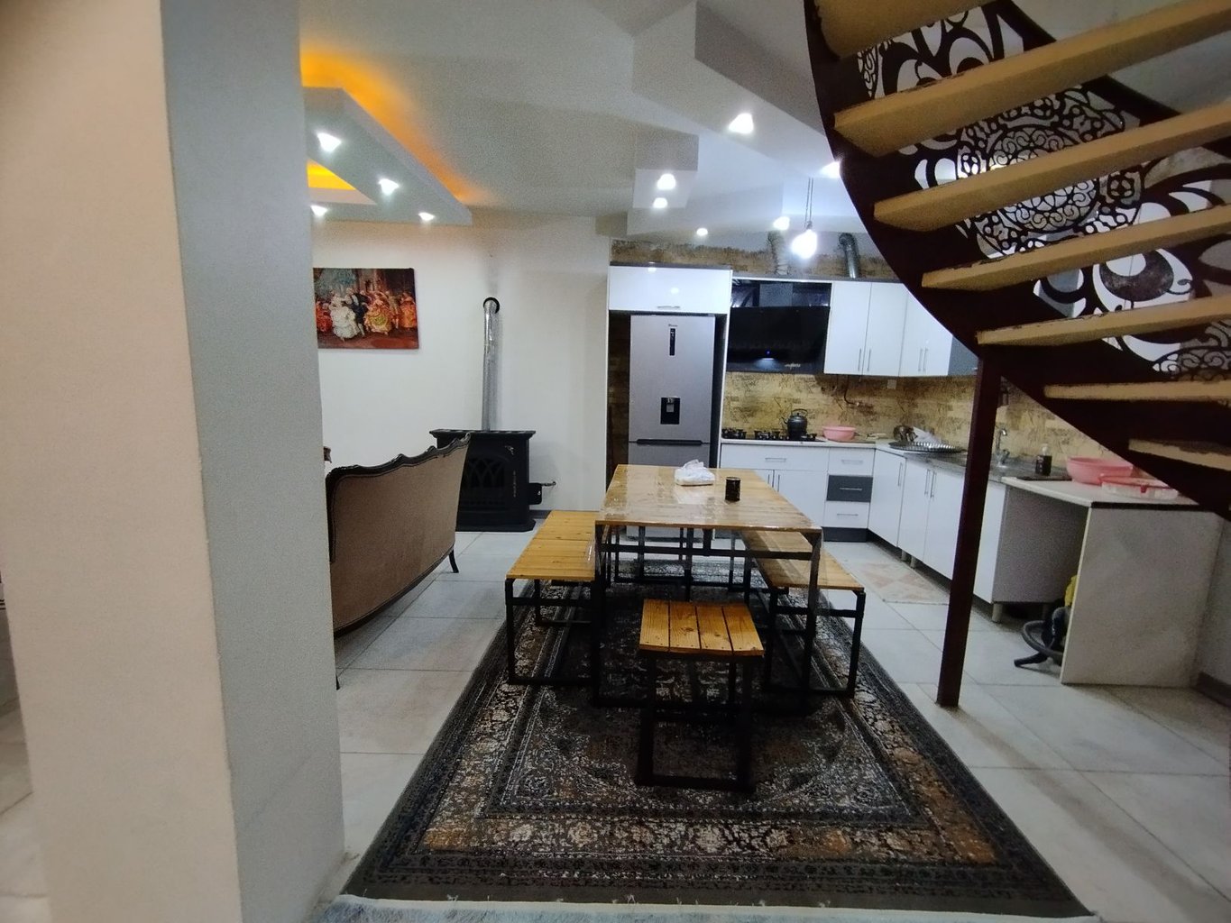 ویلا دوخوابه دوبلکس استخردار باغستان