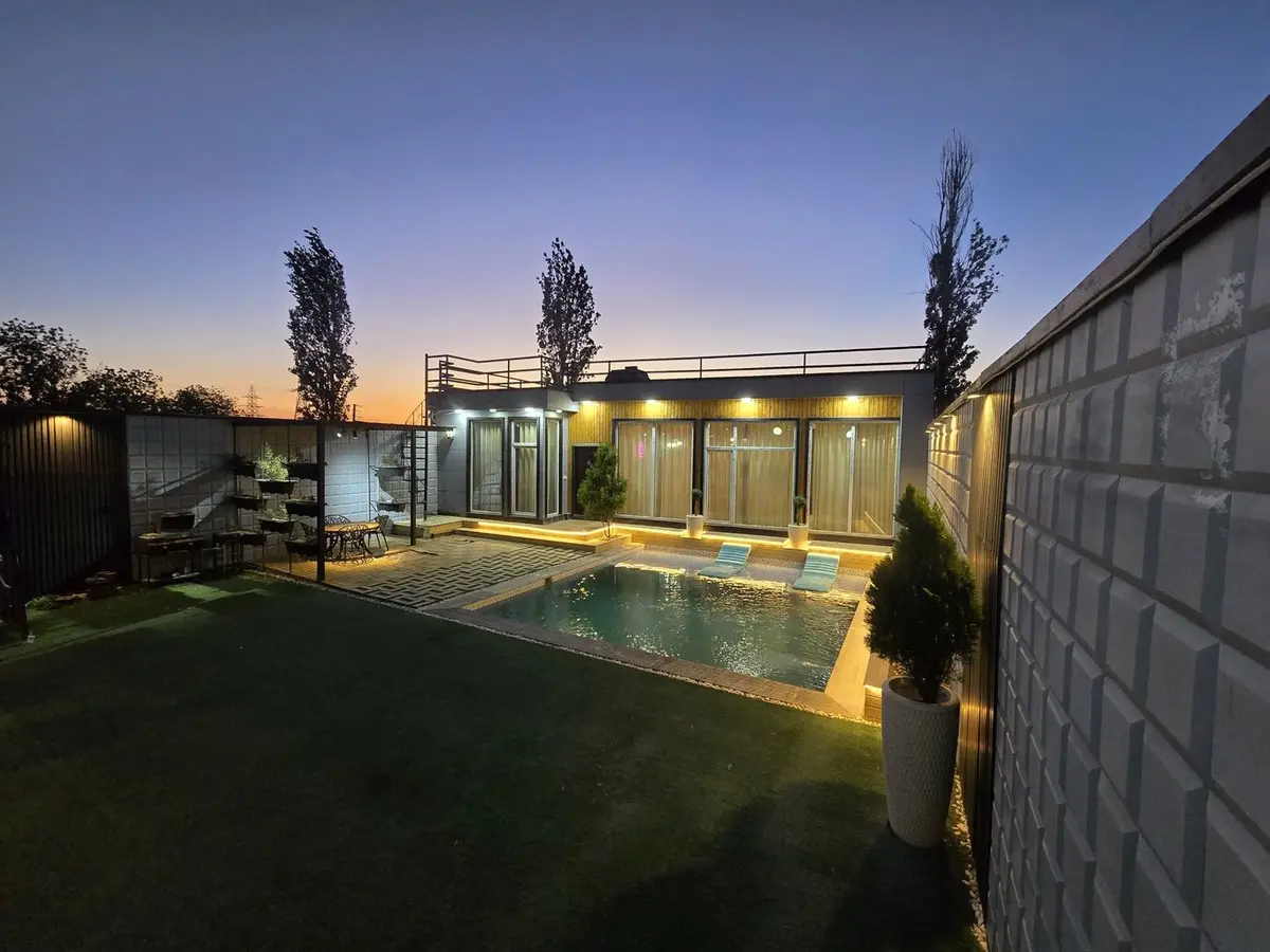 ویلا دوخوابه استخردار آبگرم سرو 3