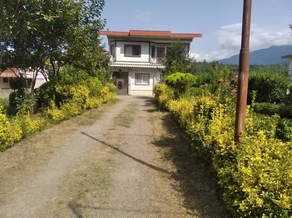 ویلا دوخوابه جنگلی بوستان - نمای کلی ویلا