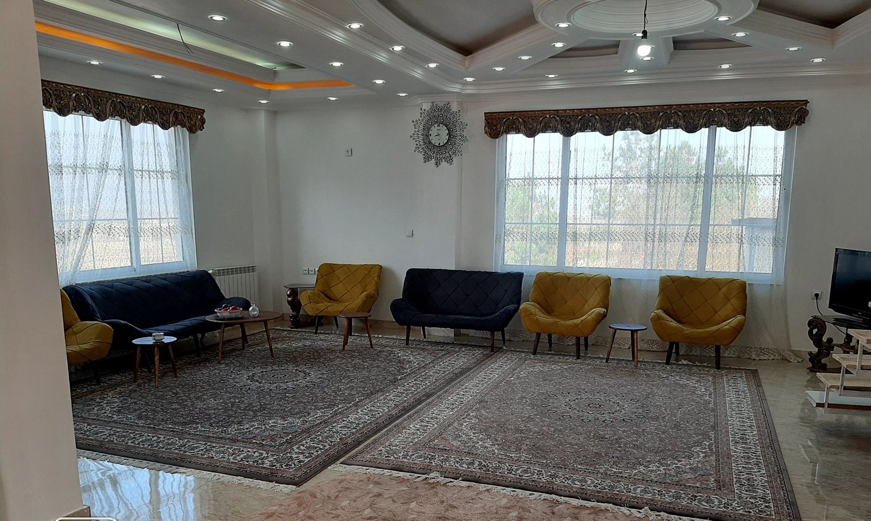 ویلا سه خوابه کوهستانی دوبلکس بلالی - پذیرایی