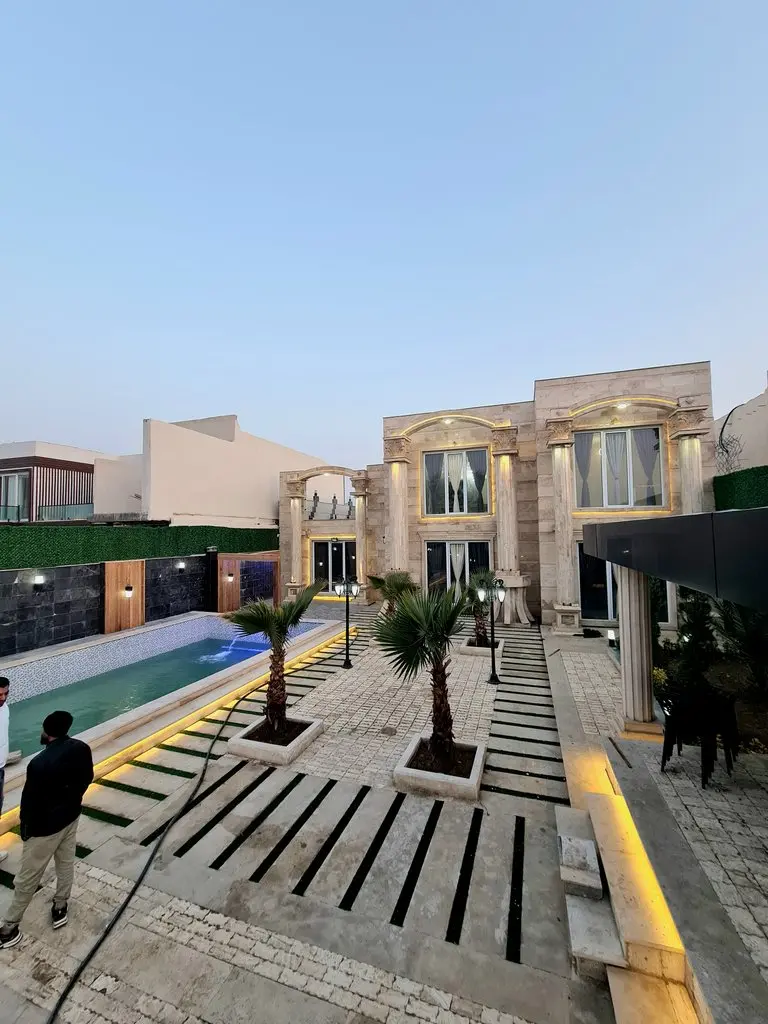 ویلا سه خوابه استخردار آبگرم عمارت هیرو