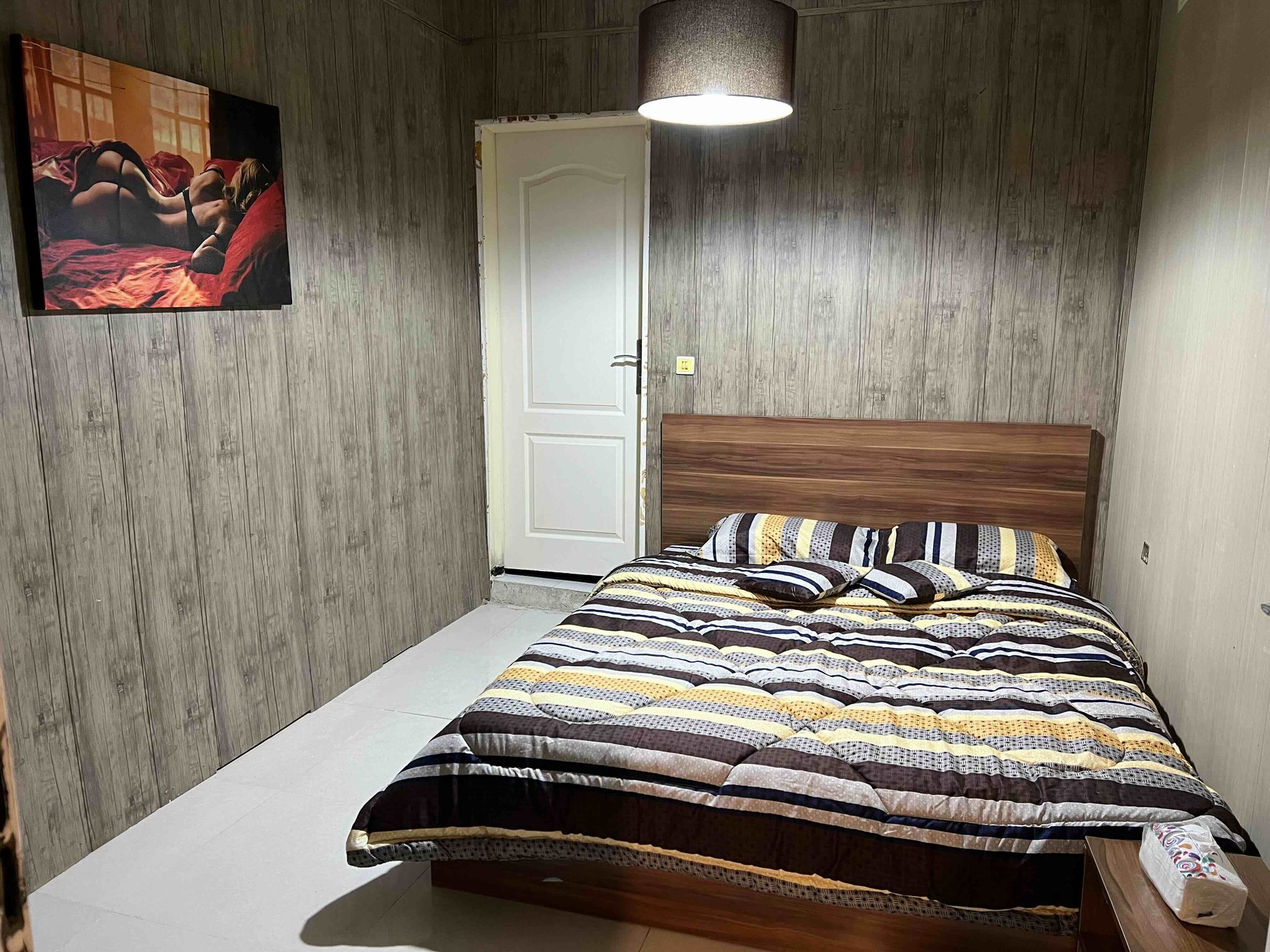 آپارتمان یک خوابه تیراژه پونک - اتاق خواب