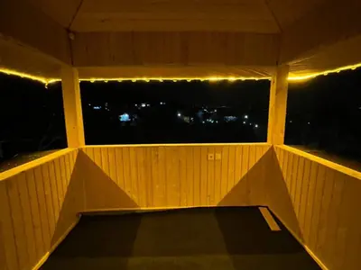 کلبه سه خوابه چوبی طاسکوه