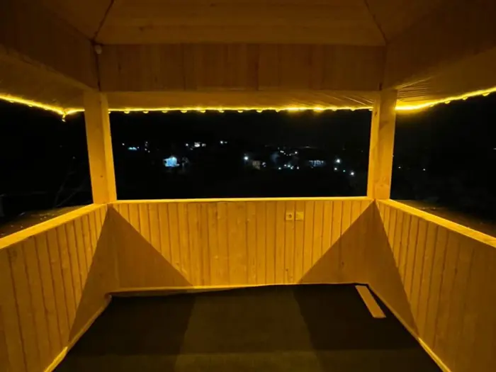 کلبه سه خوابه چوبی طاسکوه