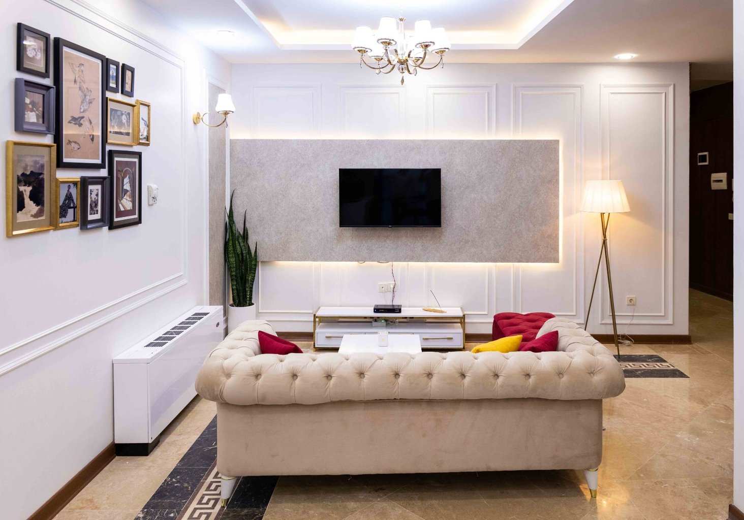 آپارتمان یک خوابه نئوکلاسیک ویژه میرداماد