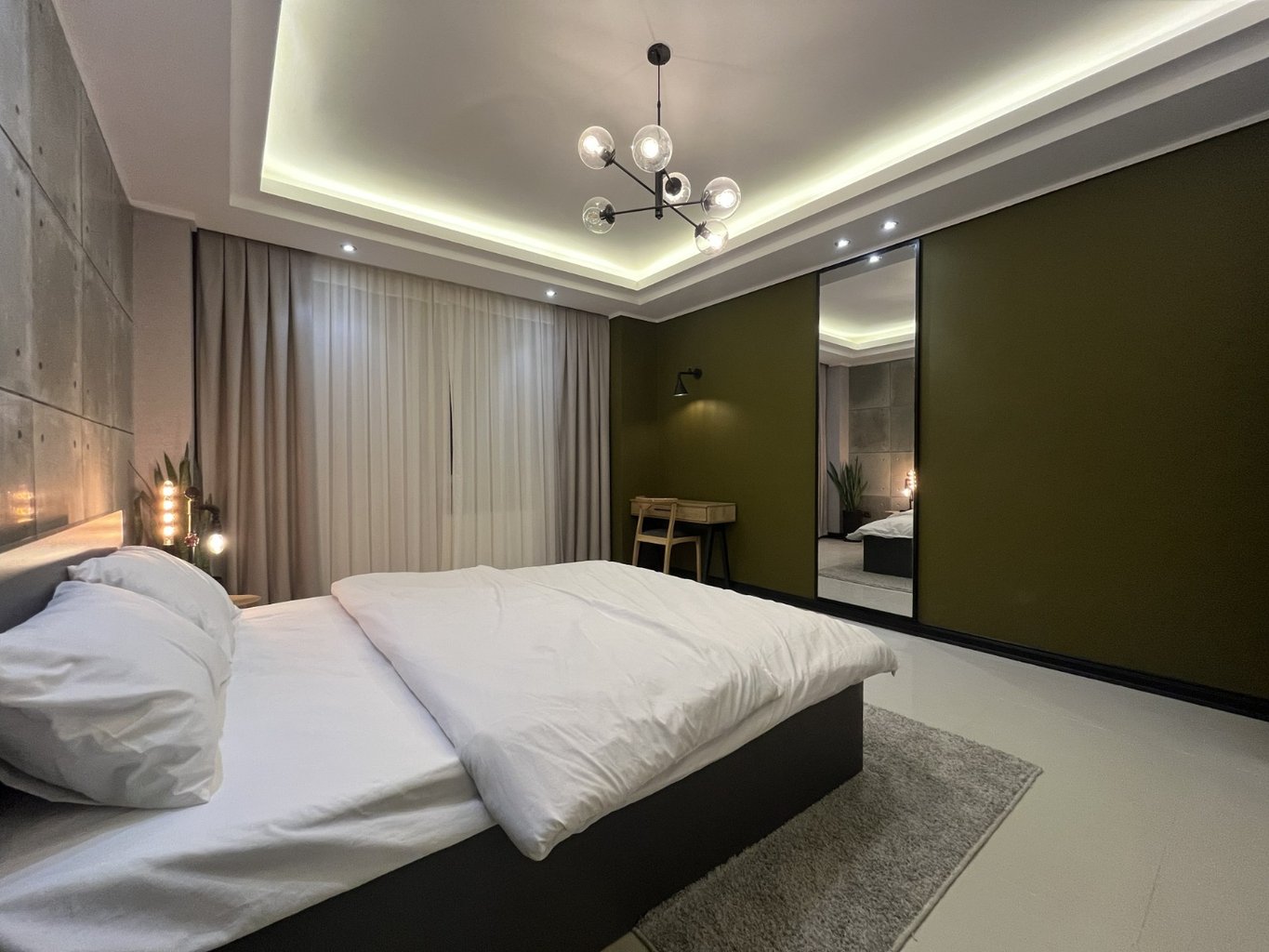 آپارتمان یک خوابه جکوزی دار ممتاز بهشتی