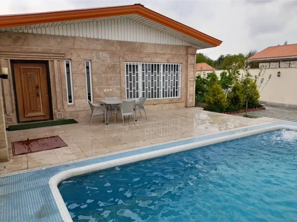 ویلا دوخوابه استخردار باغ محمد دهقان