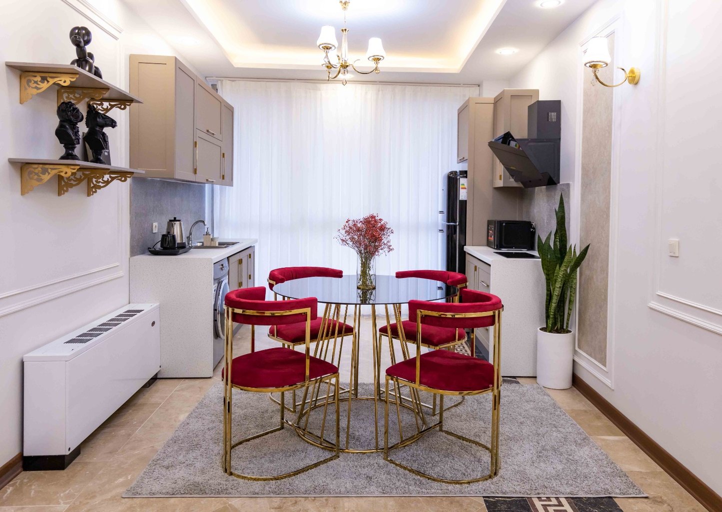 آپارتمان یک خوابه نئوکلاسیک ویژه میرداماد