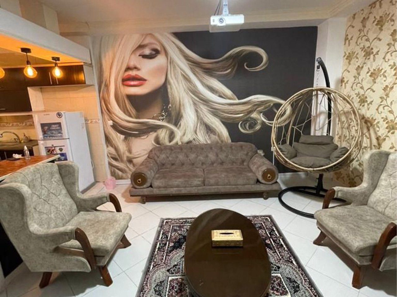 آپارتمان یک خوابه زربافیان 4 نواب