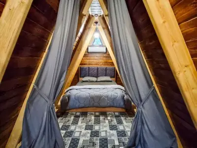 کلبه یک خوابه چوبی سوئیسی کاسپین ۳