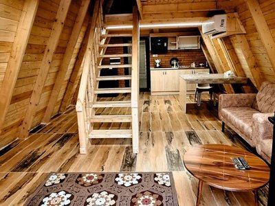 کلبه یک خوابه چوبی سوئیسی کاسپین ۲