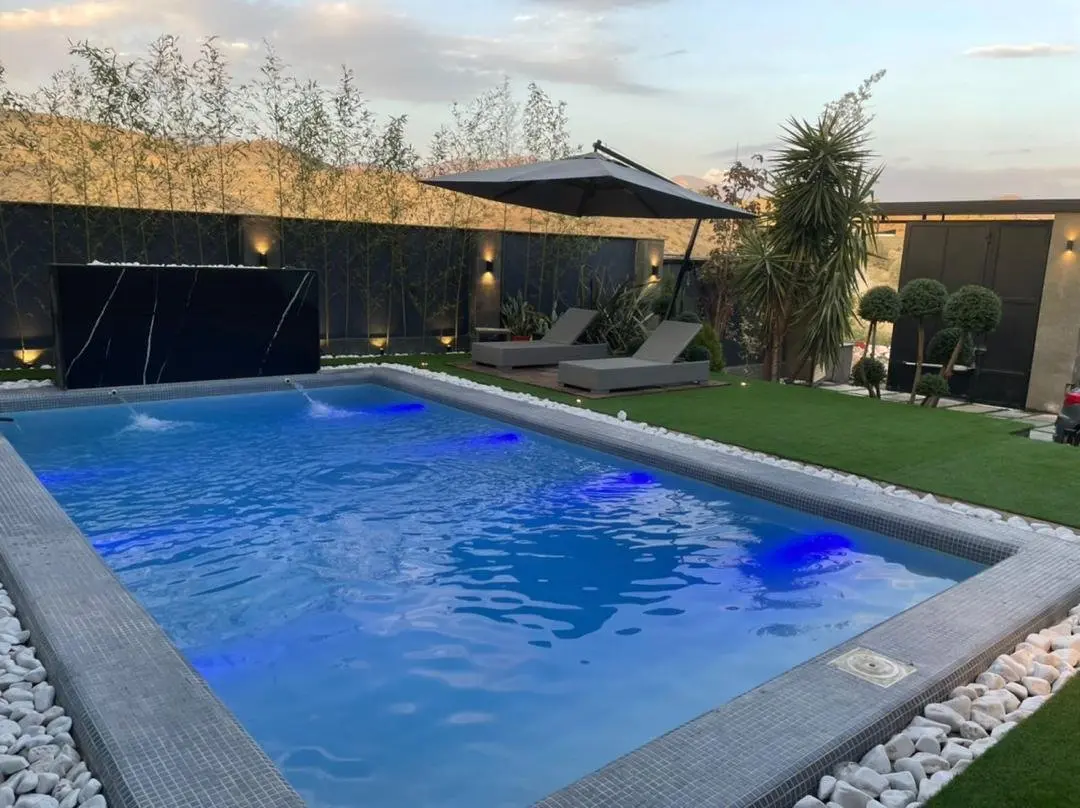 ویلا چهارخوابه استخردار آبگرم گلستان یکم