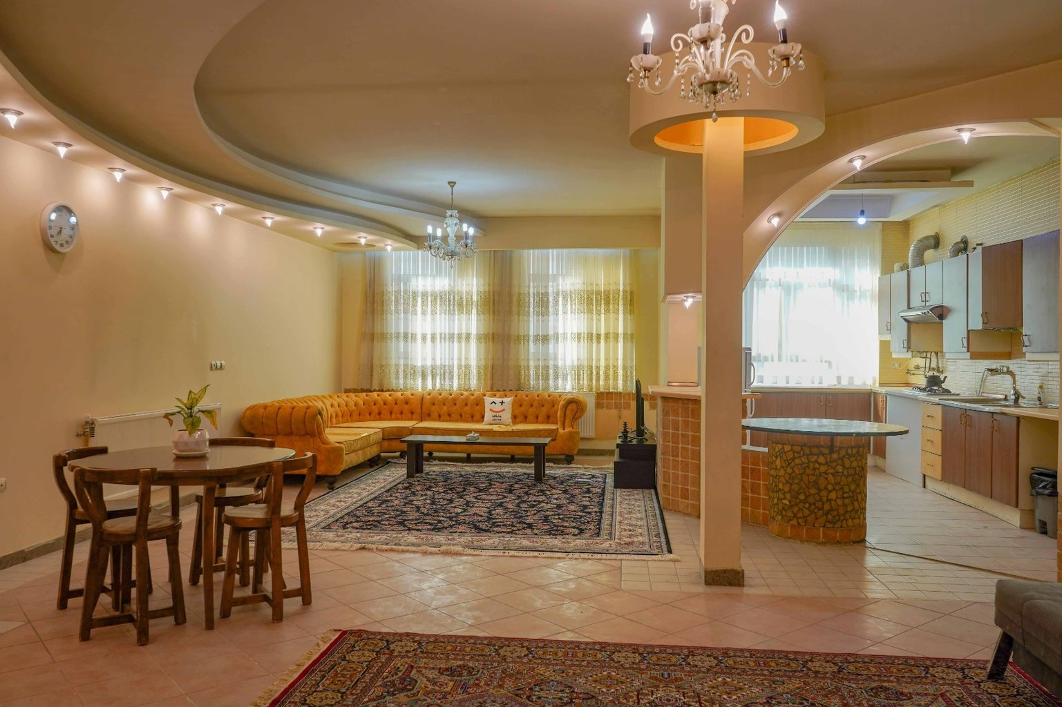 آپارتمان سه خوابه قدوسی غربی 9