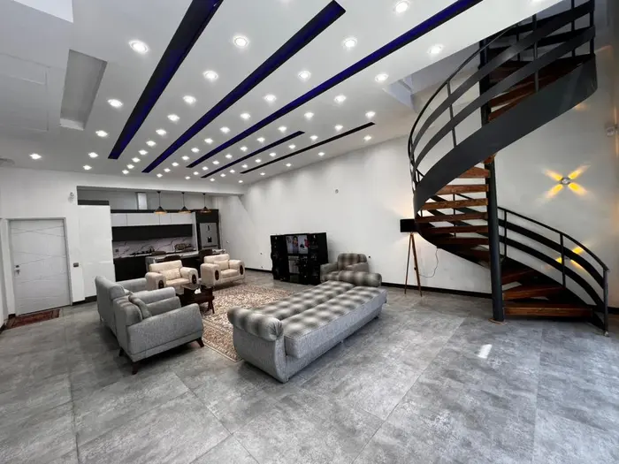 ویلا دوخوابه دوبلکس استخردار آبگرم لاوین لند - سالن طبقه همکف