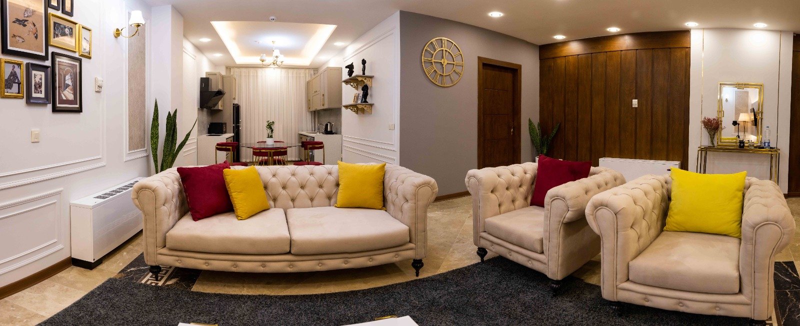 آپارتمان یک خوابه نئوکلاسیک دوم ممتاز میرداماد