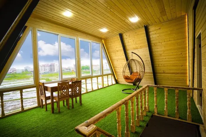 کلبه سه خوابه استخردار آبگرم دیلاچیک