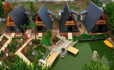 کلبه یک خوابه چوبی سوئیسی کاسپین ۳