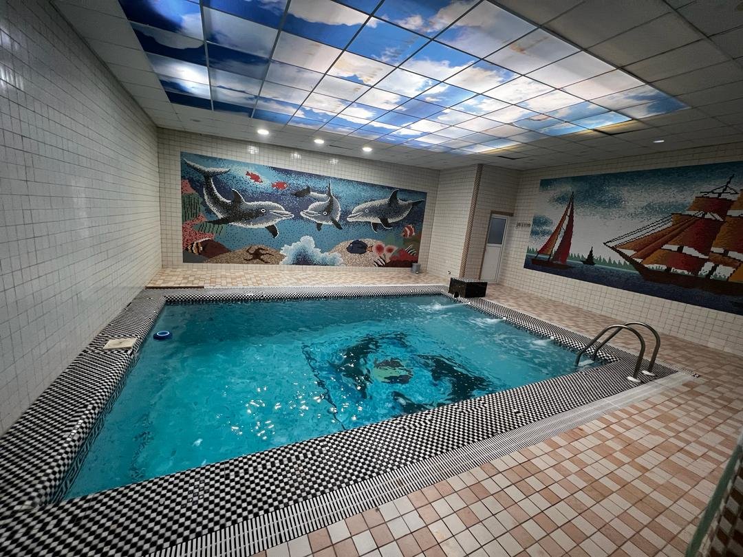 دوخوابه استخردار آبگرم سبحان