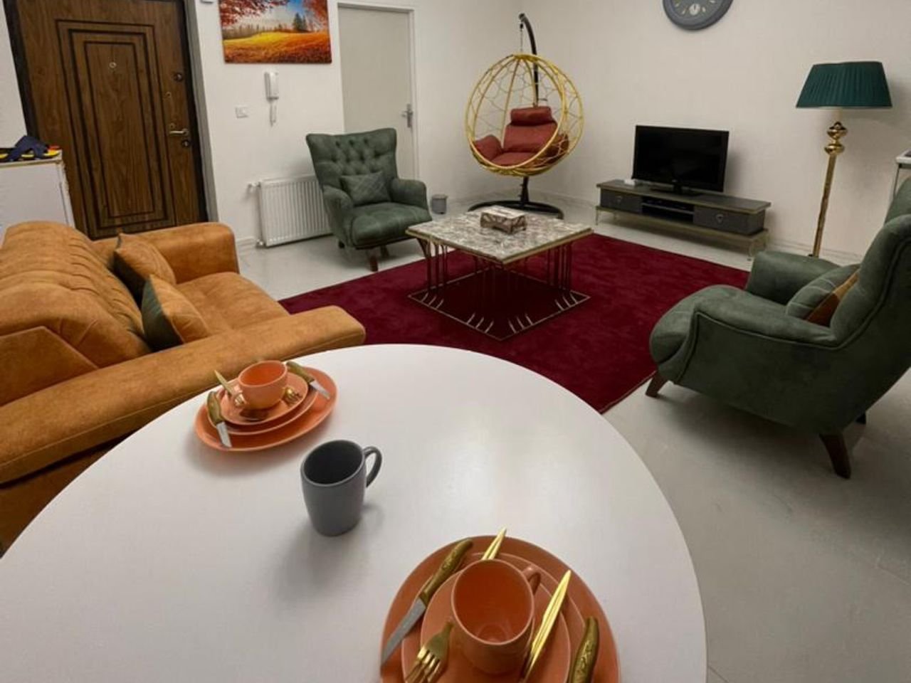 آپارتمان یک خوابه ماندگار 2 ارامنه