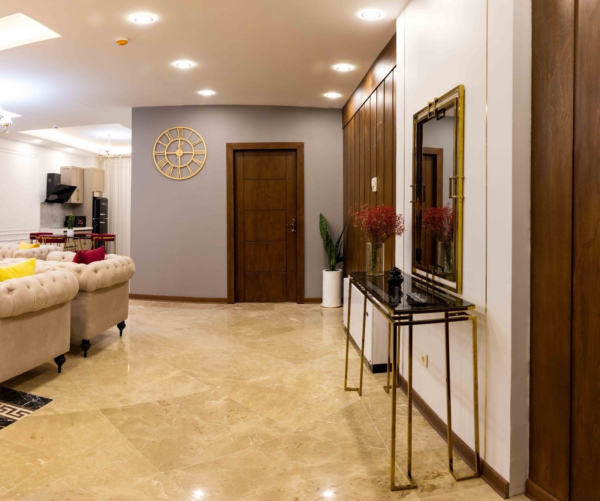 آپارتمان یک خوابه نئوکلاسیک دوم ممتاز میرداماد