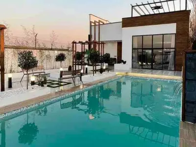 ویلا دوخوابه استخردار آبگرم میکونوس