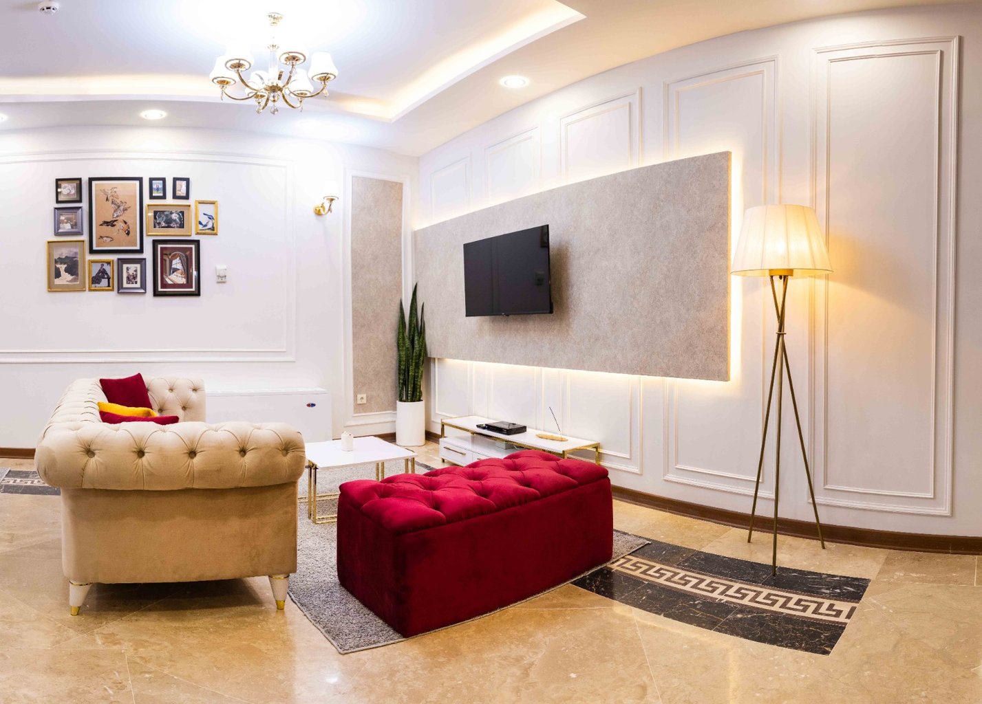 آپارتمان یک خوابه نئوکلاسیک ویژه میرداماد